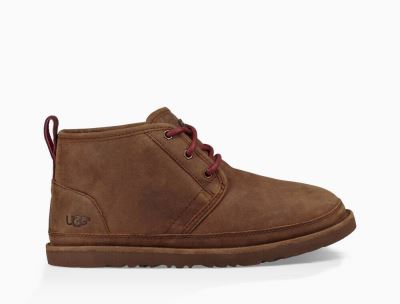 UGG Neumel Weather Mens Classic Boots Grizzly/ Chocolate - AU 209EP